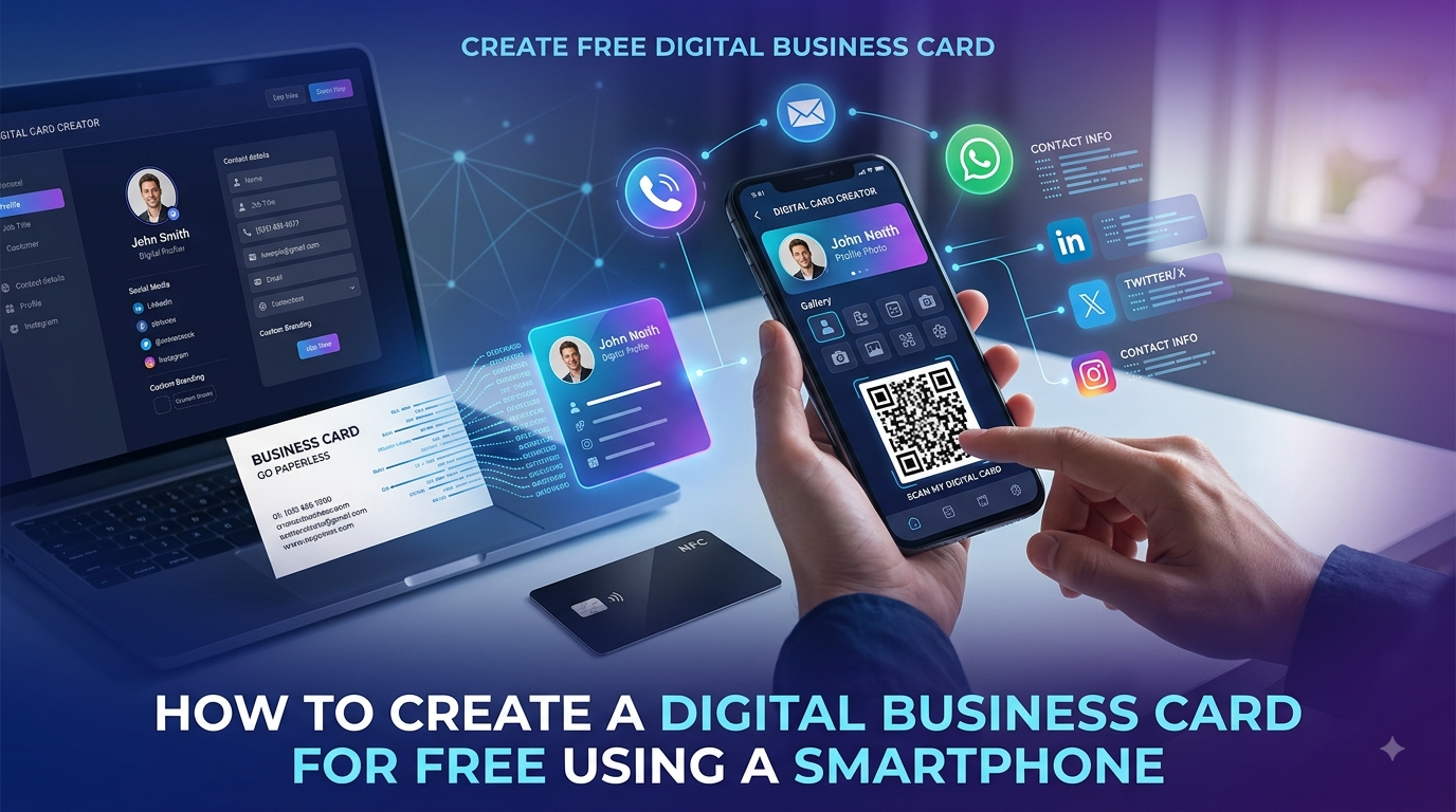 How to Create a Digital Business Card for Free: Step-by-Step Guide
